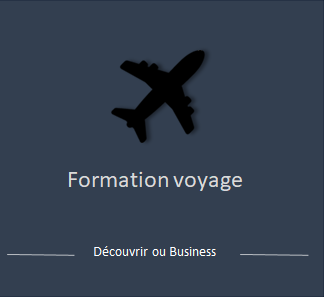Formation voyage