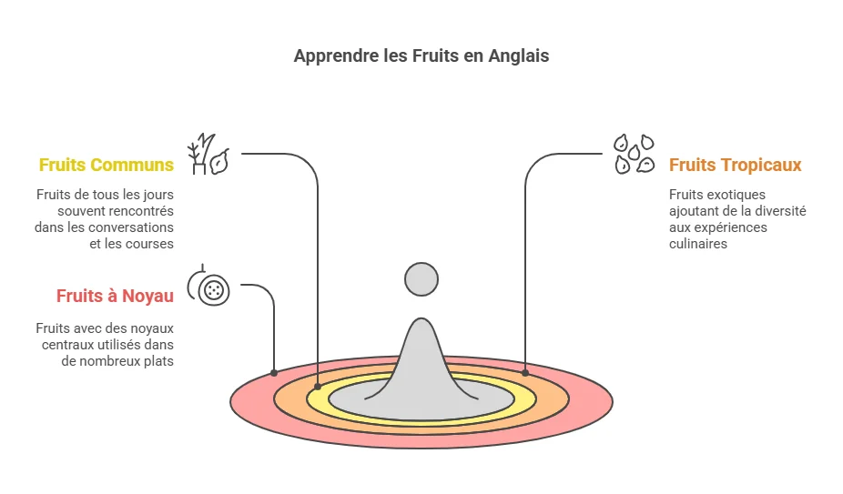 les fruit en anglais